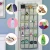 Import over the door 24 pockets shoe hanging organizer with 4 metal hook from China