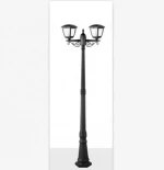 P2546 85-220v e27 led light plastic acrylic  waterproof outdoor yard lamp