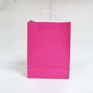 Paper Carrier Bag, Brown Kraft Shopping Paper Bags