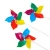 Import Party Favor customize 6 small sunflower Pinwheel windmill for kid from China