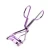 Import Perfect Design Nature Curl Style Cute pink purple blue Eyelash Curler from China