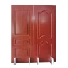 Perfect Quality Waterproof Melamine Panels Interior Wood Open Door
