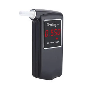 Personal Alcohol Tester with Replacement Mouthpiece Breathalyzer Gadget Roadway Safety at858