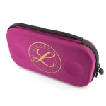 personalized stethoscope case with soft water-resistant zipper compatible with littmann