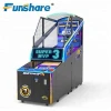 philippines indoor electronic commercial coin operated shooting arcade basketball game machine for children