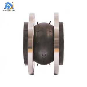 Pipe Fittings Single Sphere 4 inch Flexible Rubber Expansion Coupling Joint