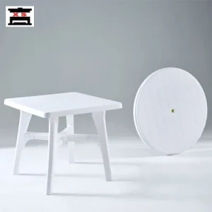 Plastic Black Round Table Household Dining Table Injection Mould