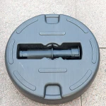 Plastic round patio umbrella base