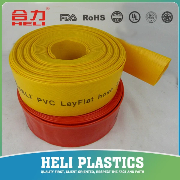 plastic rubber machinery Nontoxic industrial agricultural hose pipe with cam lock fittings