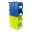 Import plastic storage bins work with louvered panel from China