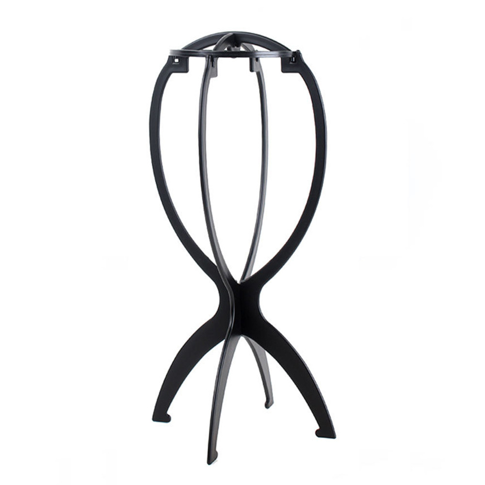 Plastic Wig Stand for Wig Display Folding Wig holder