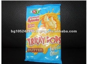 Popular Snack Tricky Pops Butter Microwave Popcorn