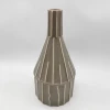 Porcelain strip flower table vase