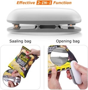 Portable Bag Mini Heat Bag-Sealers for Plastic Bags Food Storage