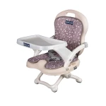 Portable Folding Kids Feeding High Chair Booster Seat Baby Sitting Chair