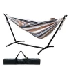 Portable hammock stand with carry bag