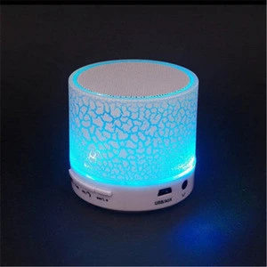 Portable Mini Bluetooth Speakers Wireless Hands Free LED Speaker TF USB FM Sound Music For iPhone X for Samsung Mobile Phone