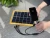 Portable mini solar panel for mobile charging