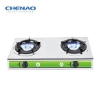 Portable pronpane gas stove /stainless steel double burner hob stove
