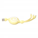 Portable Universal Standard Logo Custom Multi Retractable Charger Cable With Best After Sale Service