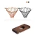 Import Pour Over Coffee Dripper Station v60 coffee filter with Wooden Base Holder Wood Coffee Filter Stand from China