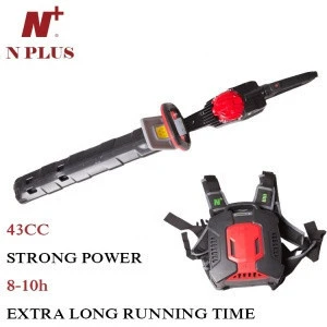 powerful  lithium battery hedge trimmer 36v lithium battery garden cordless adjustable long pole hedge trimmer