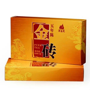 Precious 5 Years Old Yunnan Ripe Puer Brick Tea 1000g