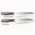 Import Premium strong rose wood handle high carbon stainless steel kitchen knives set solid razor blade cooking knife cutlery set from China