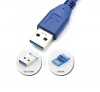 Premium USB 3.0 male to male extension charging data cable