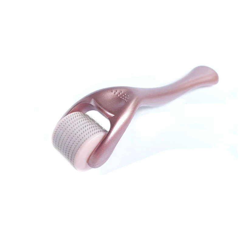 Private Label 540 Stainless Steel Microneedle Derma Roller Hair Growth Skin Roller