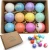 Import Private Label OEM Luxury Natural Organic Vegan  Aromatherapy Fizzies Holiday Mini Big Rainbow Kid Bath Bombs Gift Set Of 12 from China