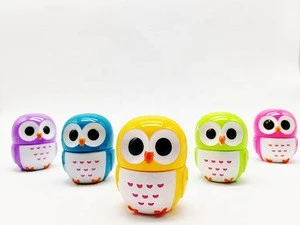 Private Label Organic Cute Animal Style Owl Shaped Fruit Flavored Lip Balm