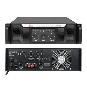Professional 3U 2000W Power Amplifier Nightclub Audio Amplifier