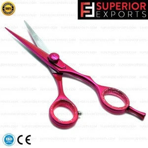 Professional Barber Hair Cutting Scissor Pink Size 6"