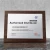 Import professional customised wooden certificate plaques custom award desk souvenir plaques from China