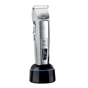 Professional Hair Clippers Men&#039;s Hair Trimmer, Rechargeable LED Display Cordless Waterproof Hair clippers Beard Trimmer Haircut
