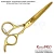 Import Professional Hair Cutting Scissors Strong Grip In Gold Plasma / Japanese Stainless Steel Razor Edge Shears from Pakistan