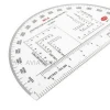 Professional Military Soldiers NATO Approved Semi Circile Protractor 6&#39;&#39; diameter pocket size Protractor