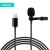 Import Professional Wired Hands Free Mini Lapel Clip Lavalier Microphone For Iphone Type C Plug Teaching Live Broadcast Loudspeaker from China