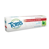 Propolis &amp; Myrrh Fluoride Free Toothpaste, Spearmint 5.5 oz by Tom&#39;s Of Maine