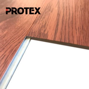 Protex spc wood grain Bathroom Floor Tiles for decorate