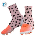 Pure pink cleat covers/american football cleats/soccer cleat