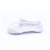 Pure white unisex Cheerleading dance shoes soft durable sole athletic cheer dance training shoes