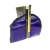 Import purple unique heavy duty bookends home decorative agate bookends from China