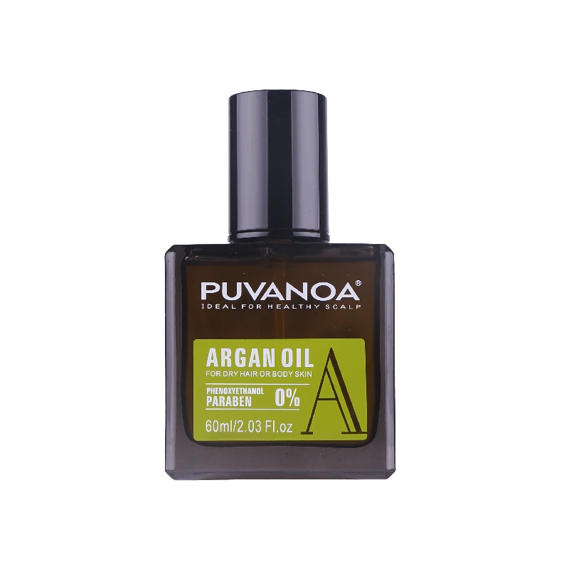 Puvanoa Organic Morocco Argan Oil Low Moq Instantly Effective Nourish Damage Hair