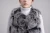 Import QC8046 women winter fur coat real fox fur vest hot sale fashion fur waistcoat from China