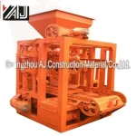 QT4-24 Concrete Brick Making Machine Block Machine(factory in guangzhou)
