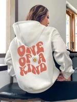 Quality Custom Hoodie 390 Gsm Heavyweight Puff Printing Hoodie Custom Plain Women Hoodies & Sweatshirts