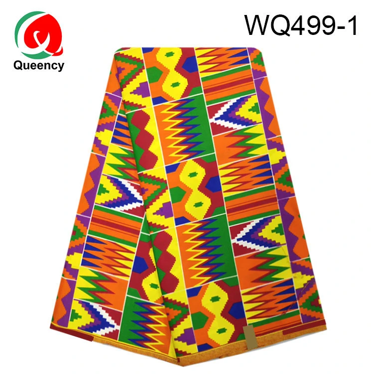 Queency African Kente Ankara Wax Printed Phoenix Hitarget Real African Wax Fabric