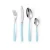Import QZQ Modern Wedding Silverware Set Flatware with Painting Handle #194-XH from China